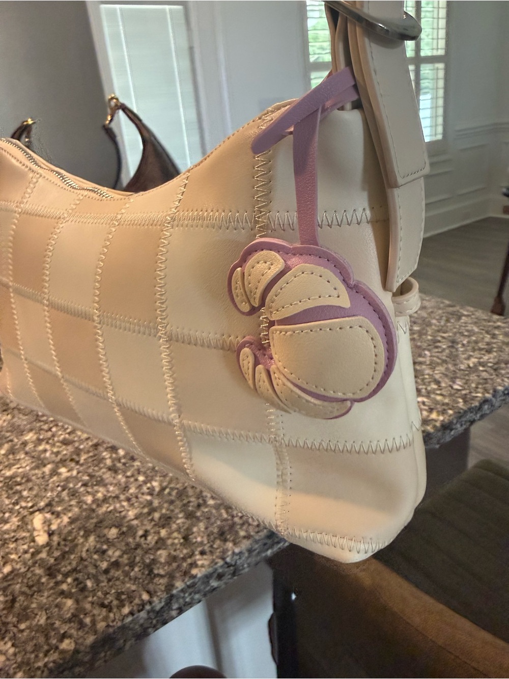Lavender & Cream Croissant 🥐  Purse Charms 😍